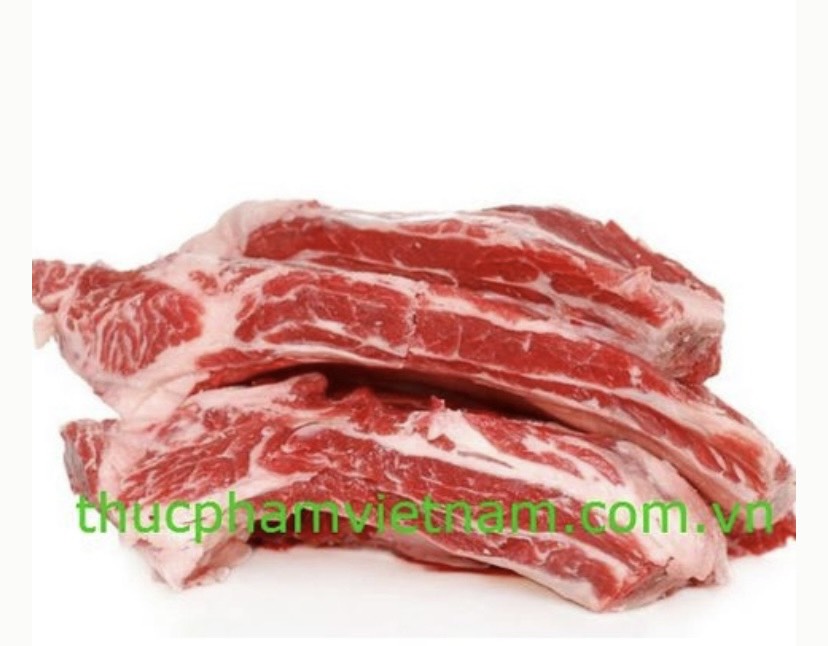 Dẻ sườn bò Mỹ đông lạnh an toàn thực phẩm